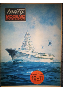 Mały modelarz nr 10 - 11 Krążownik ZOP Mińsk