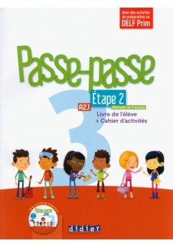 Passe-Passe 3 etape 2 podręcznik + ćwiczenia + cd