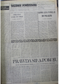 Tygodnik Powszechny numer 1 do 52 / 80