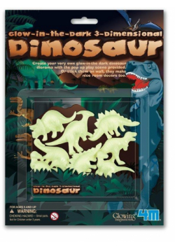 Glow in the dark - Dinozaury 3D 4M