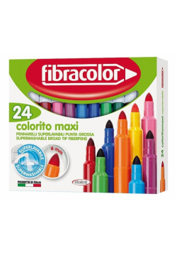 Mazaki Colorito Maxi 24 kolory FIBRACOLOR