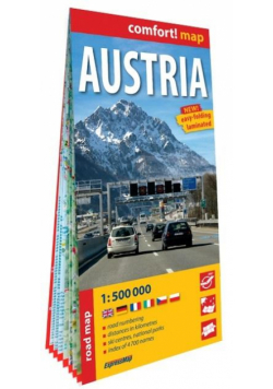 Comfort! map Austria 1:500 000