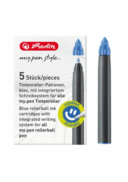 Naboje do pióra kulkowego My.pen niebieskie
