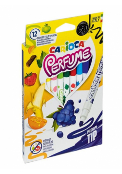 Pisaki zapachowe Xplosion 12 kolorów CARIOCA