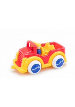 Jeep z dwoma figurkami