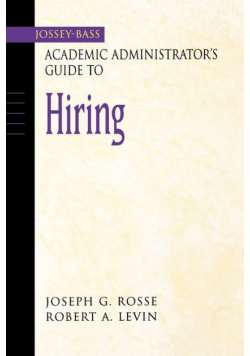 Academic Administrator s Guide to Hiring