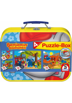 Puzzle 2x26 + 2x48 w walizce Słoń Benjamin G3