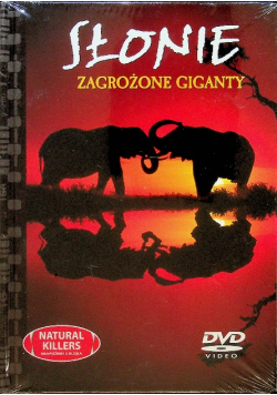Słonie zagrożone giganty DVD Nowa