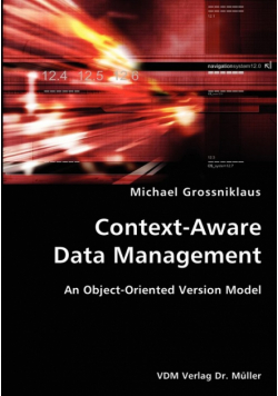 Context-Aware Data Management- An Object-Oriented Version Model