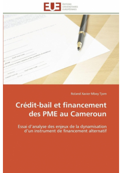 Crédit-bail et financement des pme au cameroun