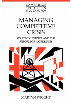 Managing Competitive Crisis