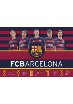 Podkładka na biurko FC-119 FC Barca Fan 4 ASTRA