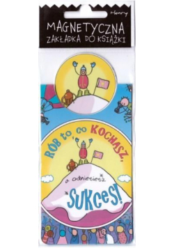 Zakładka magnetyczna - Rób to co kochasz