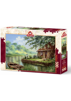 Puzzle 500 Popołudniowe wędkowanie