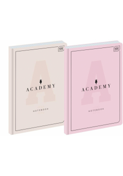 Brulion A4/96K kratka Academy Pastel (5szt)