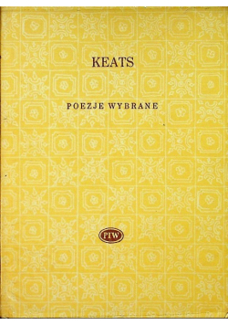 Keats Poezje wybrane