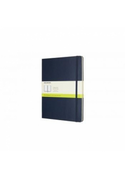 Notes Classic 19x25 tw. gładki- szafirowy MOLESKIN