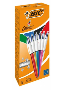 Długopis 4 Colours Shine (12szt) BIC