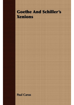 Goethe And Schiller's Xenions