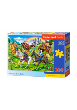Puzzle 100 Princess Horse Ride CASTOR