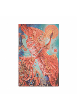 Kalendarz Paperblanks 2024 Firebird Maxi tygodniowy HOR Flexi