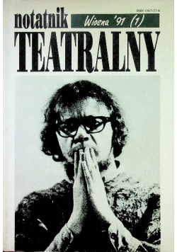 Notatnik teatralny nr 1