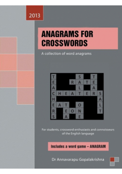 Anagrams for Crosswords
