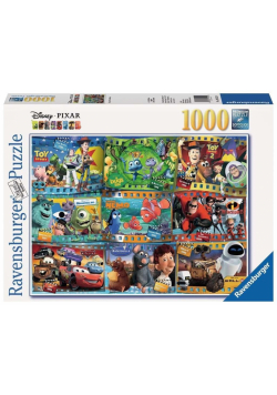 Puzzle 1000 Filmy Disney Pixar