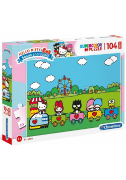 Puzzle 104 Maxi Super Kolor Hello Kitty