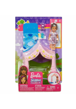 Barbie. Akcesoria spacerowe z laleczką FXG97