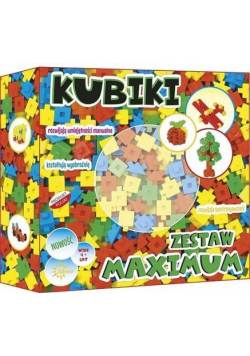 Kubiki Zestaw Maximum 199 elementów