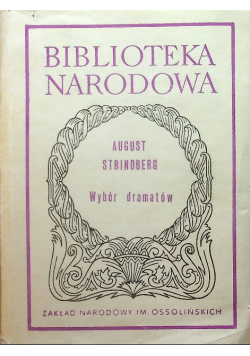 Strindberg Wybór dramatów