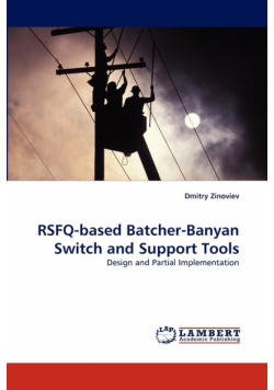RSFQ-based Batcher-Banyan Switch and Support Tools