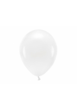 Balony Eco białe 30cm 100szt