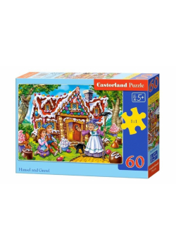 Puzzle 60 Jaś i Małgosia CASTOR