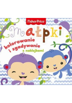 Fisher Price Kolorowanka podłogowa Małpki