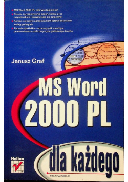 MS Word 2000 PL dla każdego