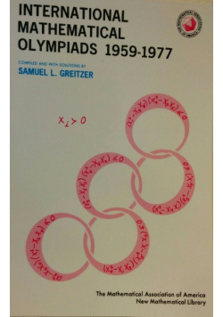 International Mathematical Olympiads 1959 - 1977