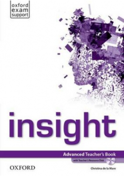 Insight Advanced Teachers Book with Teachers Resource Disc
