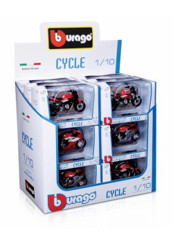 Cycle 1:18 różne rodzaje BBURAGO