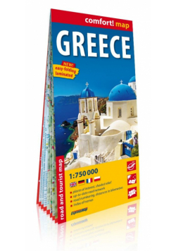 Comfort! map Greece 1:750 000 w.2019