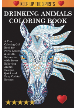 Drinking Animals Coloring Book