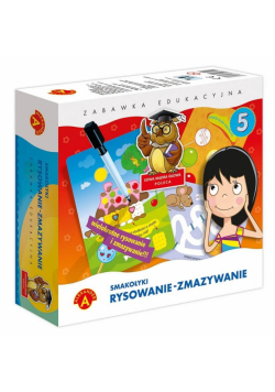 Rysowanie - zmazywanie 5 Smakołyki ALEX