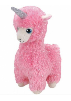 Beanie Boos - Różowa Lama 15cm