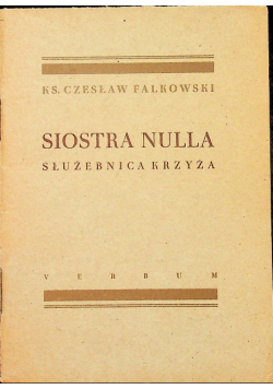 Nulla  Wiersze 1947 r .