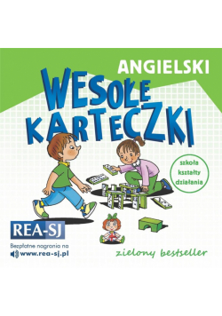Angielski wesołe karteczki. Zielony