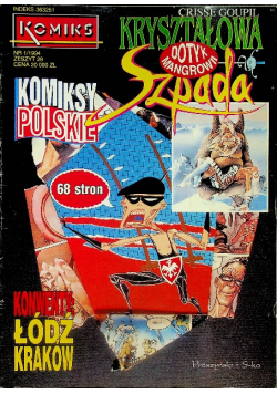 Komiks nr 1 / 1994 zeszyt 29 Kryształowa Szpada