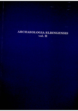 Archaeologia elbingensis