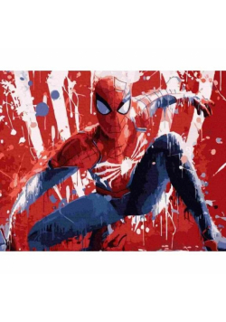 Malowanie po numerach - Spider-Man 40x50cm