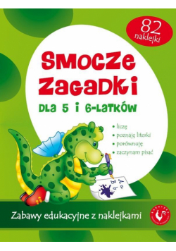 Smocze zagadki - Zabawy edukacyjne z naklejkami